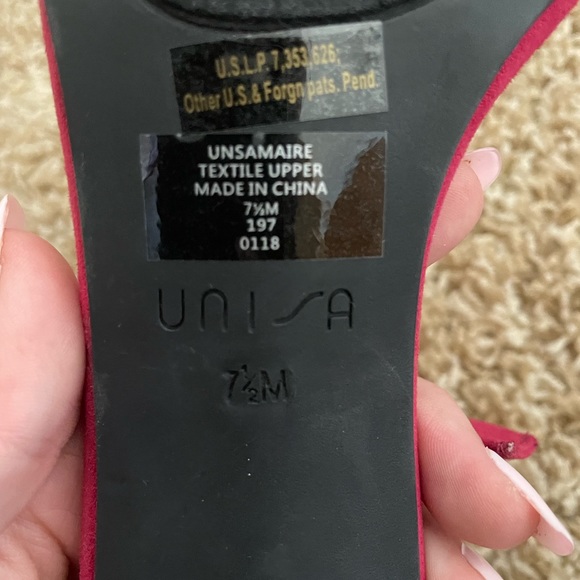 Red bow high heels - Picture 4 of 4